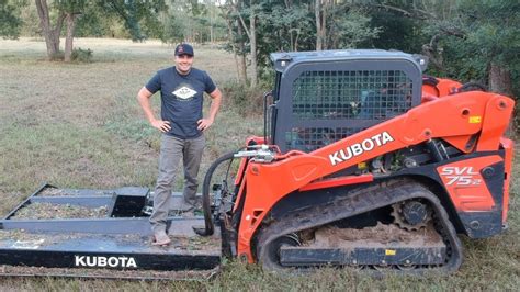 kubota skid steer brush cutter|kubota skid steer mower attachment.